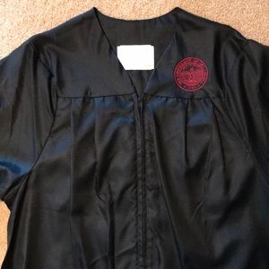 Graduation Gown. THE UNIVERSITY OF OKLAHOMA.